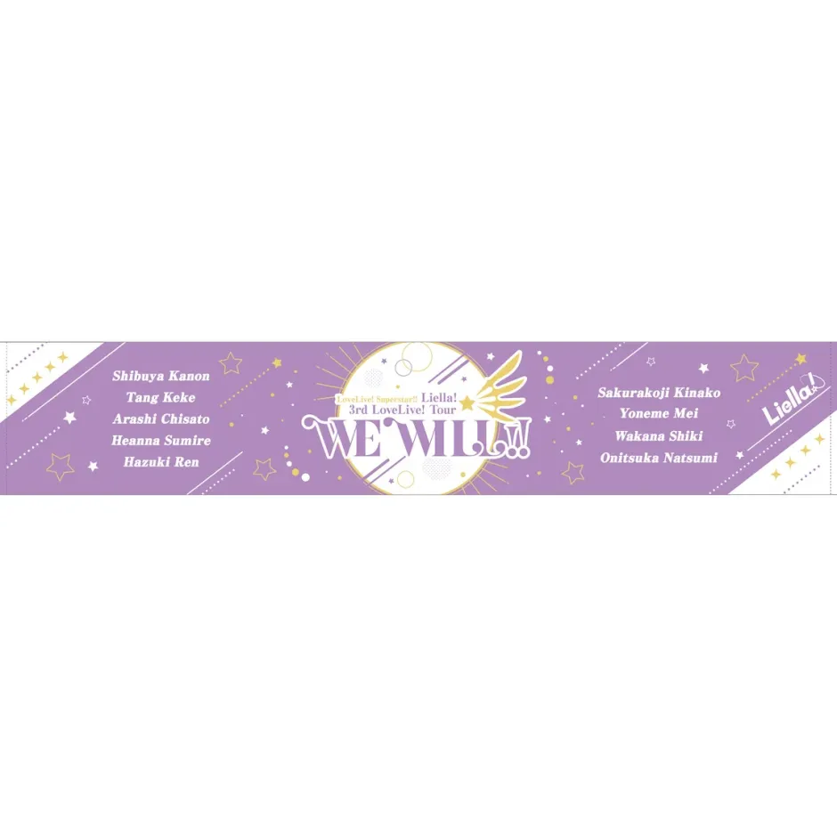 Love Live! Superstar!! Liella! 3rd Love Live! Tour ~WE WILL!!~ Muffler Towel Online