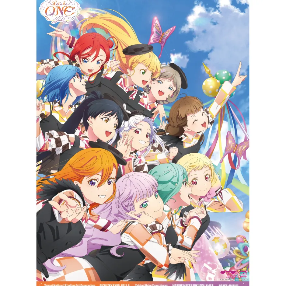Love Live! Superstar!! Liella! 6th Love Live! Tour ~Let's be ONE~ B2-Size Poster New