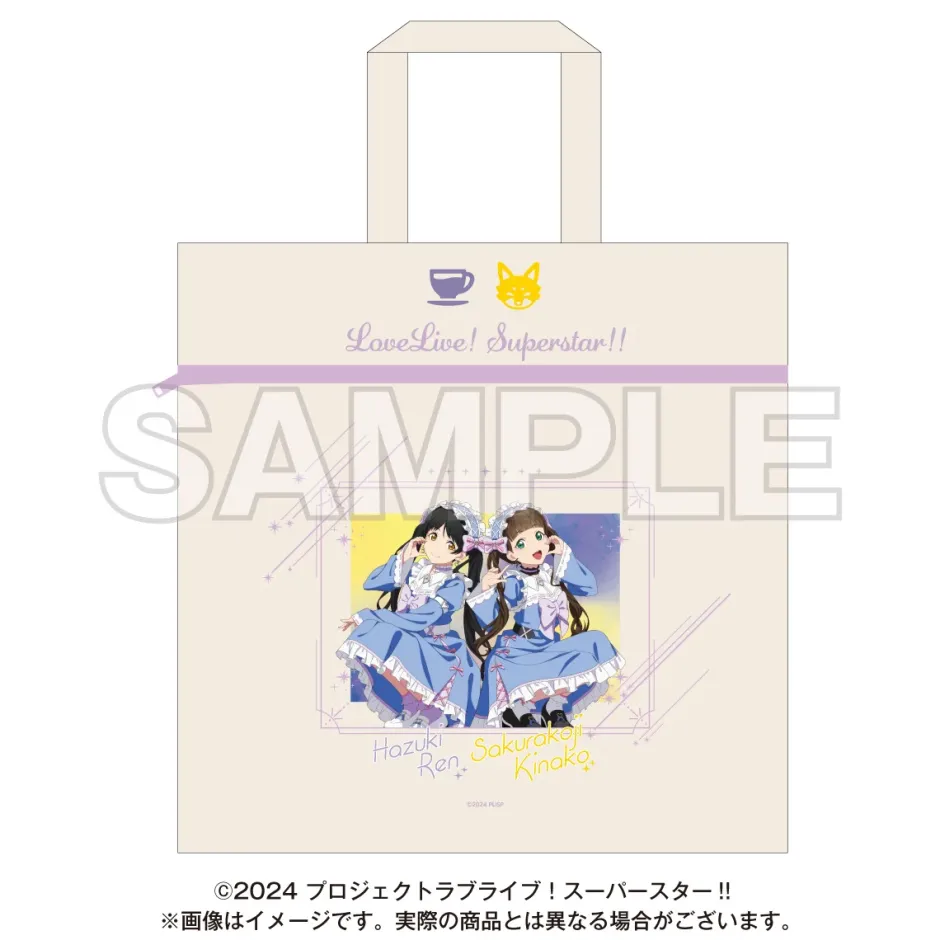 Bags & Wallets>Love Live! Superstar!! Yume Kawa Girly Collection 2025 Clear Tote Bag