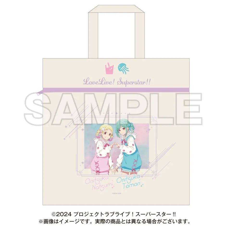 Bags & Wallets>Love Live! Superstar!! Yume Kawa Girly Collection 2025 Clear Tote Bag