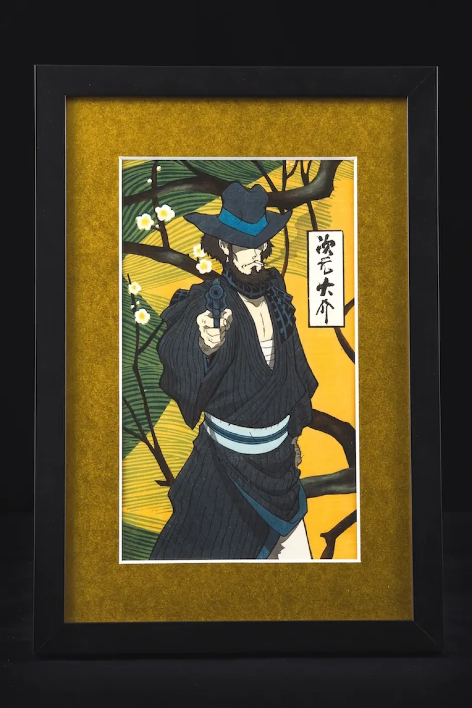 Fine Art>Lupin the Third Ukiyoe Woodblook Print - Lupin the Third