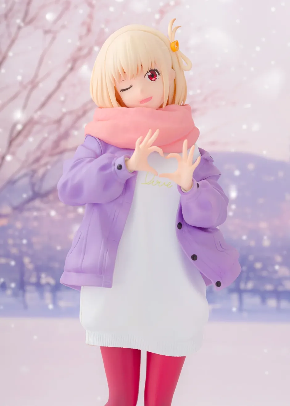Lycoris Recoil Chisato Nishikigi: Winter Clothes Ver. 1/7 Scale Figure New