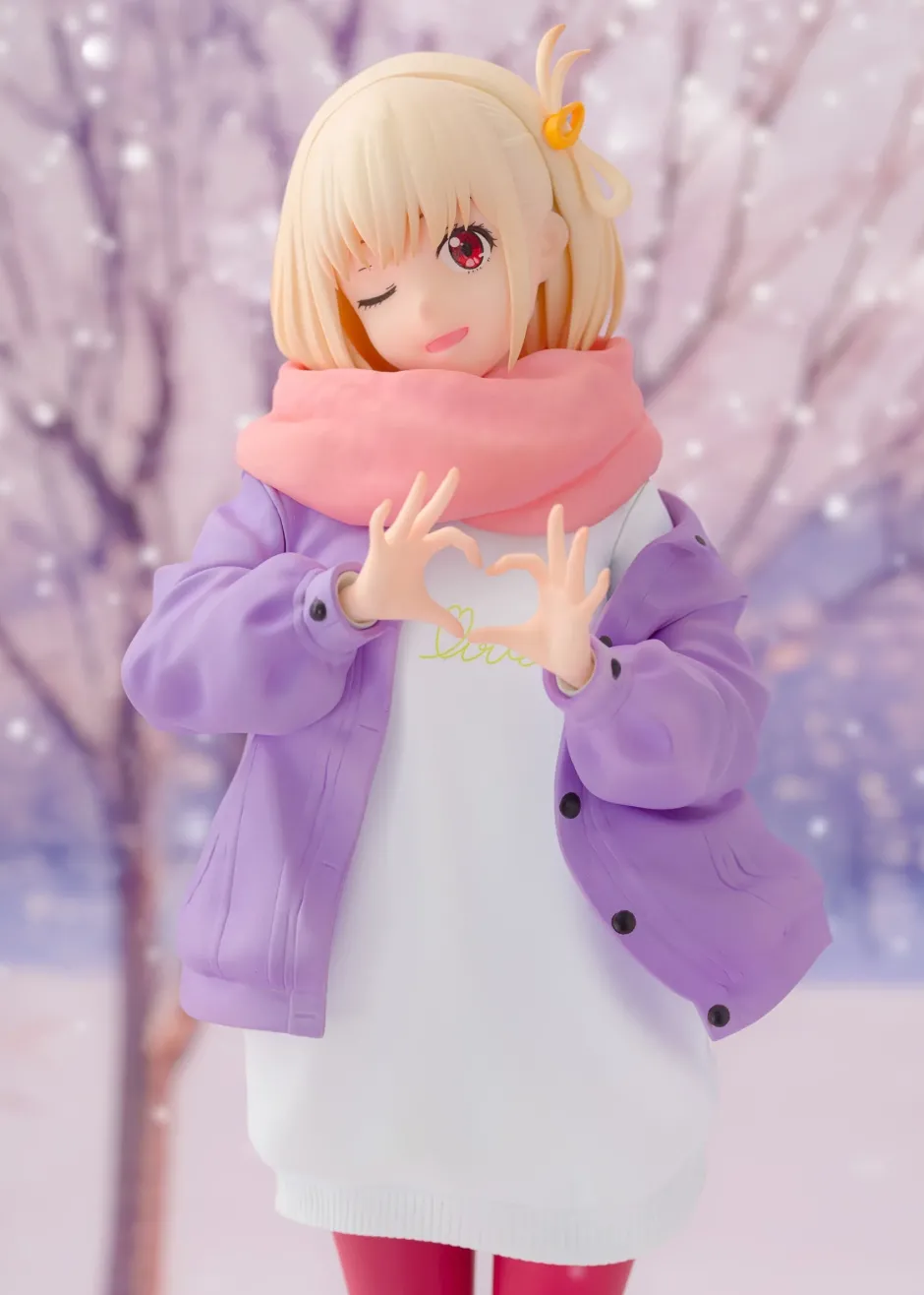 Lycoris Recoil Chisato Nishikigi: Winter Clothes Ver. 1/7 Scale Figure New
