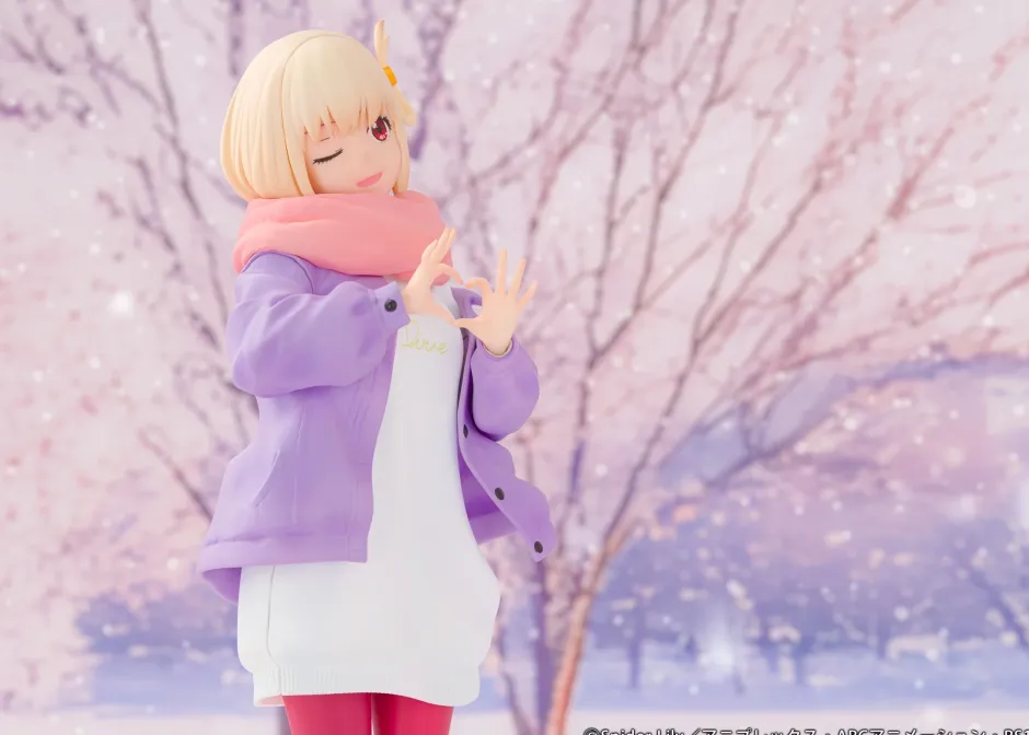 Lycoris Recoil Chisato Nishikigi: Winter Clothes Ver. 1/7 Scale Figure New