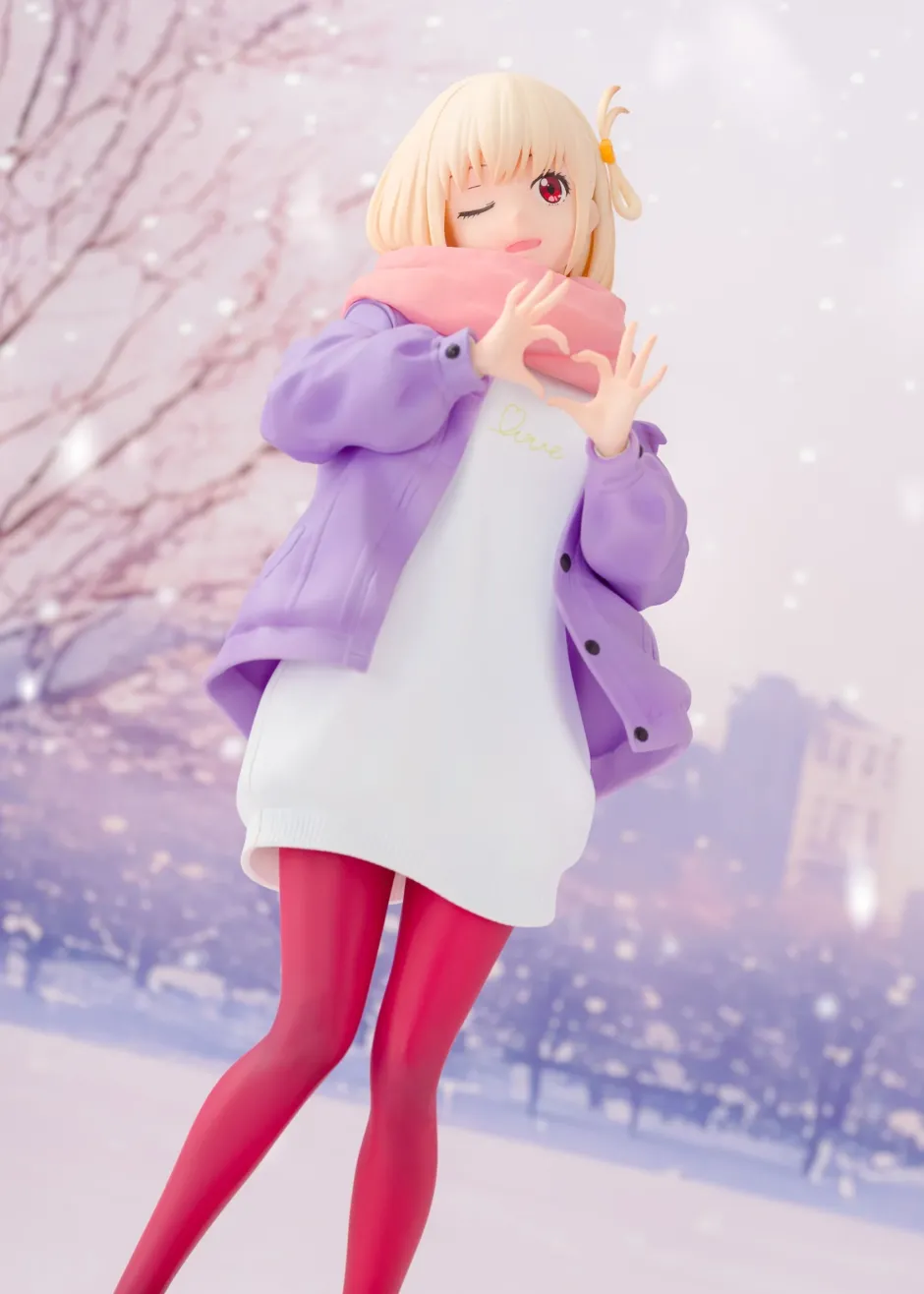 Lycoris Recoil Chisato Nishikigi: Winter Clothes Ver. 1/7 Scale Figure New