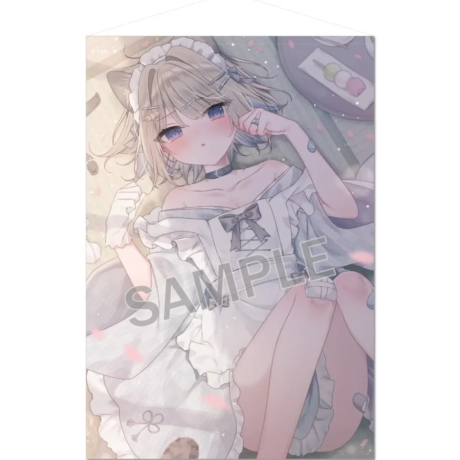 Mafuyu Illustration B1 Tapestry Mafu-chan: Japanese Style Maid Extra Edition Hot