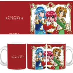 Mugs & Glasses>Magic Knight Rayearth Mug Hikaru & Umi & Fuu