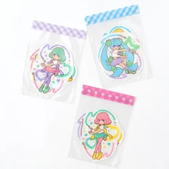 Stickers>Magical Lip Girls Hologram Clear Stickers