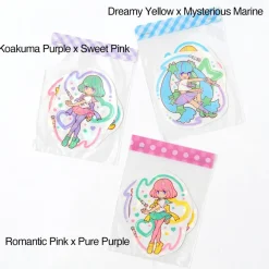 Stickers>Magical Lip Girls Hologram Clear Stickers