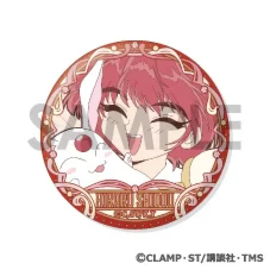 Magic Knight Rayearth Tin Badge Set Hikaru Shidou ga Ippai Selection Discount
