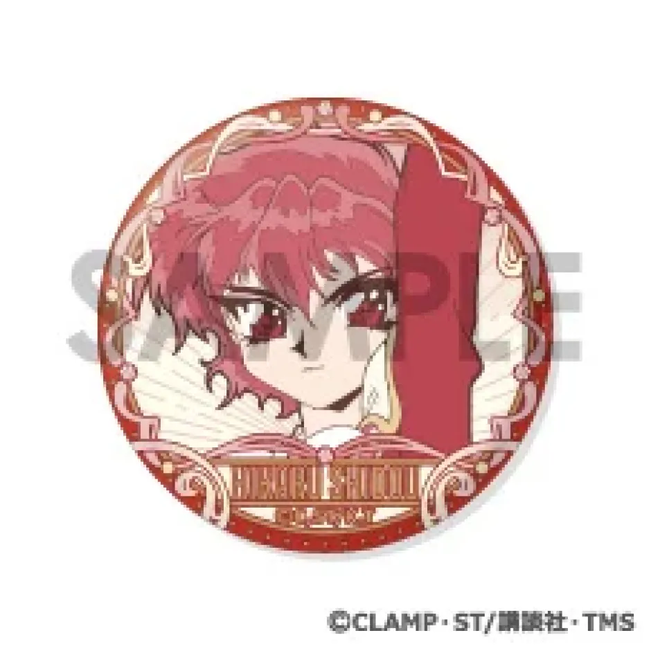 Magic Knight Rayearth Tin Badge Set Hikaru Shidou ga Ippai Selection Discount