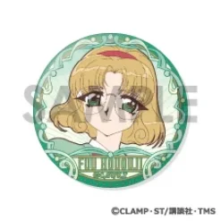 Magic Knight Rayearth Tin Badge Set Fuu Hououji ga Ippai Selection Best