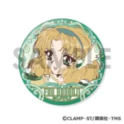 Magic Knight Rayearth Tin Badge Set Fuu Hououji ga Ippai Selection Best