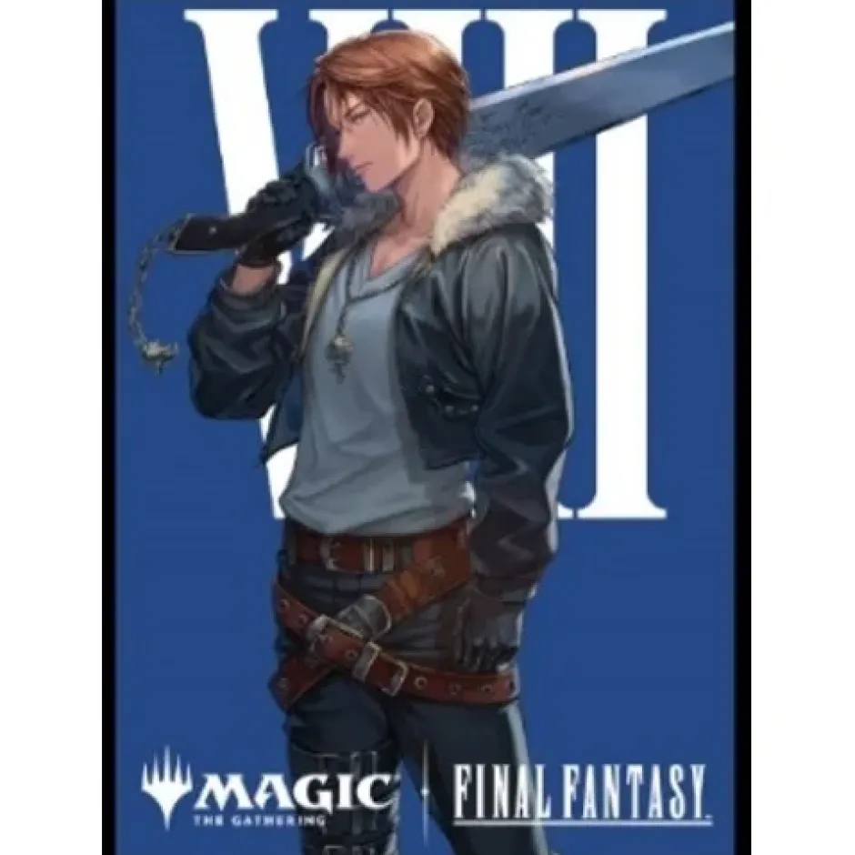 Cards>Magic: The Gathering Final Fantasy Players Card Sleeve MFS-11 Character Borderless Edition Squall, Seed Mercenary