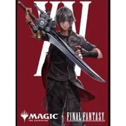 Cards>Magic: The Gathering Final Fantasy Players Card Sleeve MFS-37 Character Borderless Edition Noctis, Prince of Lucis