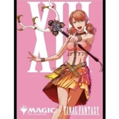 Cards>Magic: The Gathering Final Fantasy Players Card Sleeve MFS-35 Character Borderless Edition Vanille, Cheerful L'Cie