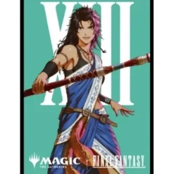 Magic: The Gathering Final Fantasy Players Card Sleeve MFS-14 Character Borderless Edition Fang, Fearless l'Cie New