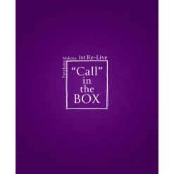 Other Dvd/Blu-Ray>Makoto Furukawa 1st Re-Live Call in the Box Blu-ray