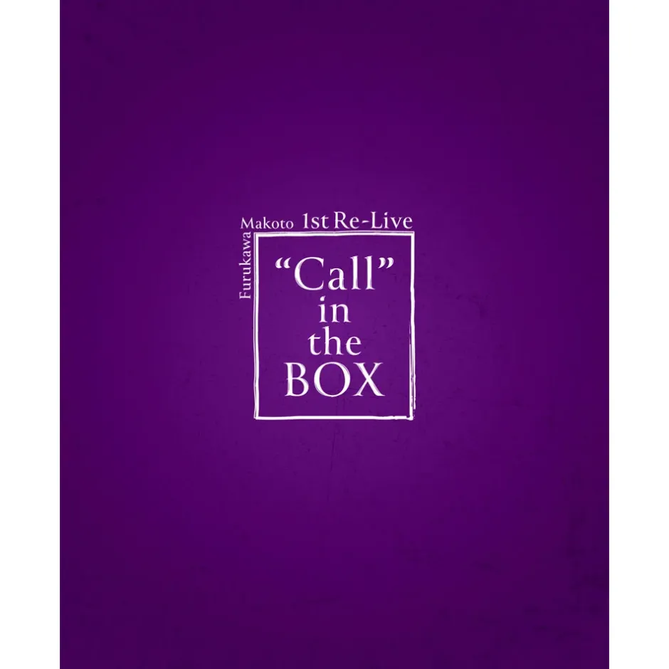 Other Dvd/Blu-Ray>Makoto Furukawa 1st Re-Live Call in the Box Blu-ray