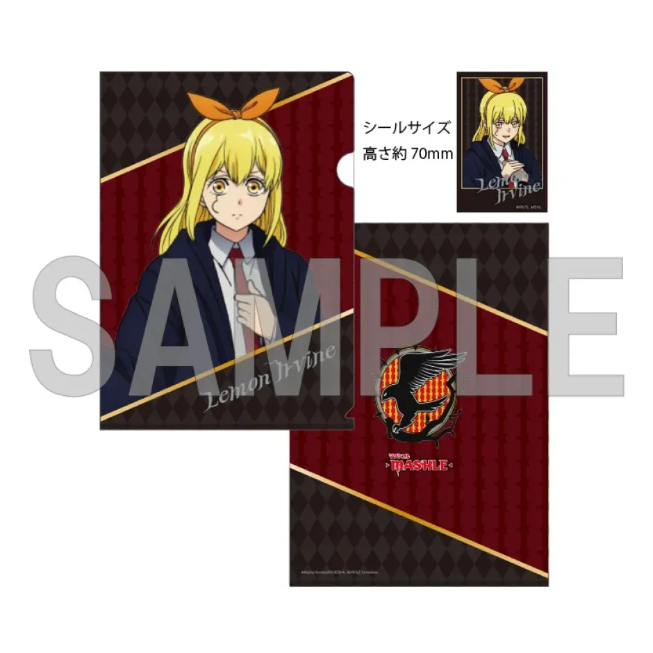 Other Stationery|Stickers>Mashle: Magic and Muscles Clear File & Sticker Set