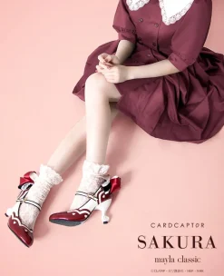 MAYLA Cardcaptor Sakura Iconique Shoes Objet Pumps Rocket Beat Hot