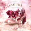 MAYLA Cardcaptor Sakura Iconique Heel Sneakers Ribboned Rose Discount