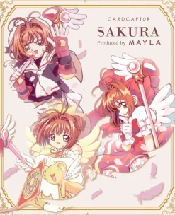 MAYLA Cardcaptor Sakura Iconique Heel Sneakers Ribboned Rose Discount