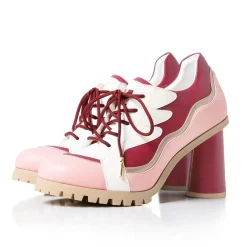 MAYLA Cardcaptor Sakura Iconique Heel Sneakers Ribboned Rose Discount