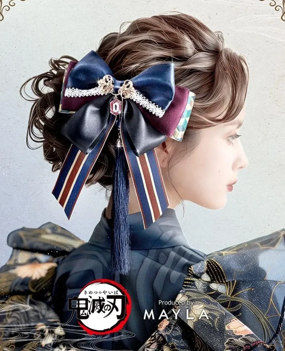 Other Accessories>MAYLA Demon Slayer: Kimetsu no Yaiba Iconique Hair Objet + Kanzashi