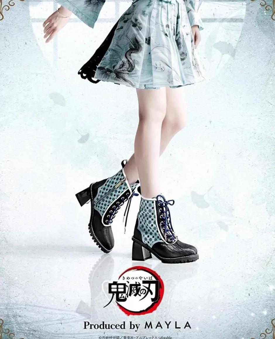 Footwear>MAYLA Demon Slayer: Kimetsu no Yaiba Iconique Shoes Objet Boots Muichiro Tokito