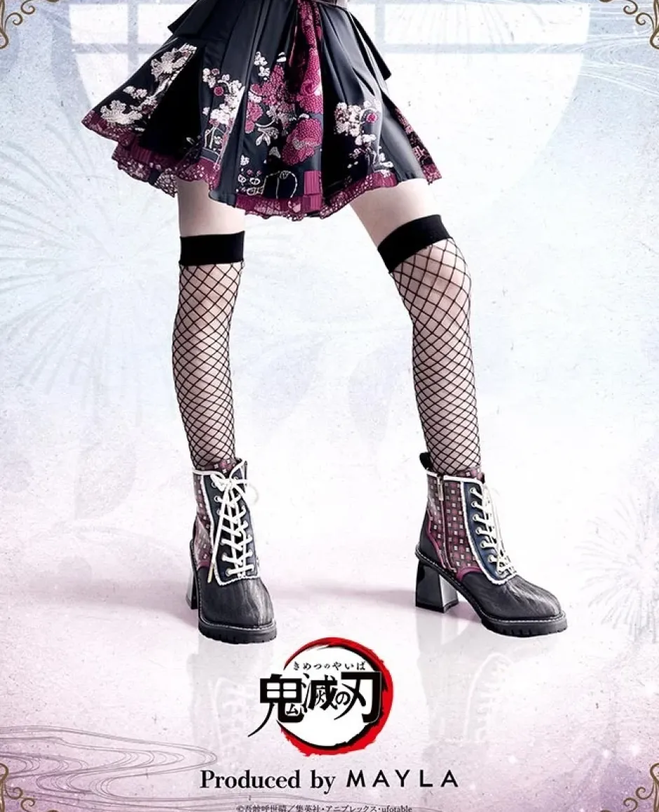 MAYLA Demon Slayer: Kimetsu no Yaiba Iconique Shoes Objet Boots Tengen Uzui Best