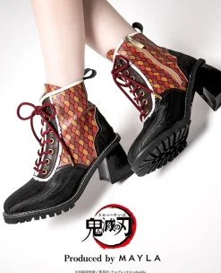 Footwear>MAYLA Demon Slayer: Kimetsu no Yaiba Iconique Shoes Objet Boots Kyojuro Rengoku