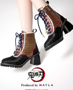 Footwear>MAYLA Demon Slayer: Kimetsu no Yaiba Iconique Shoes Objet Boots Giyu Tomioka