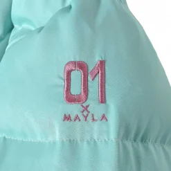 MAYLA Hatsune Miku Iconique Down Jacket Sax Blue Outlet