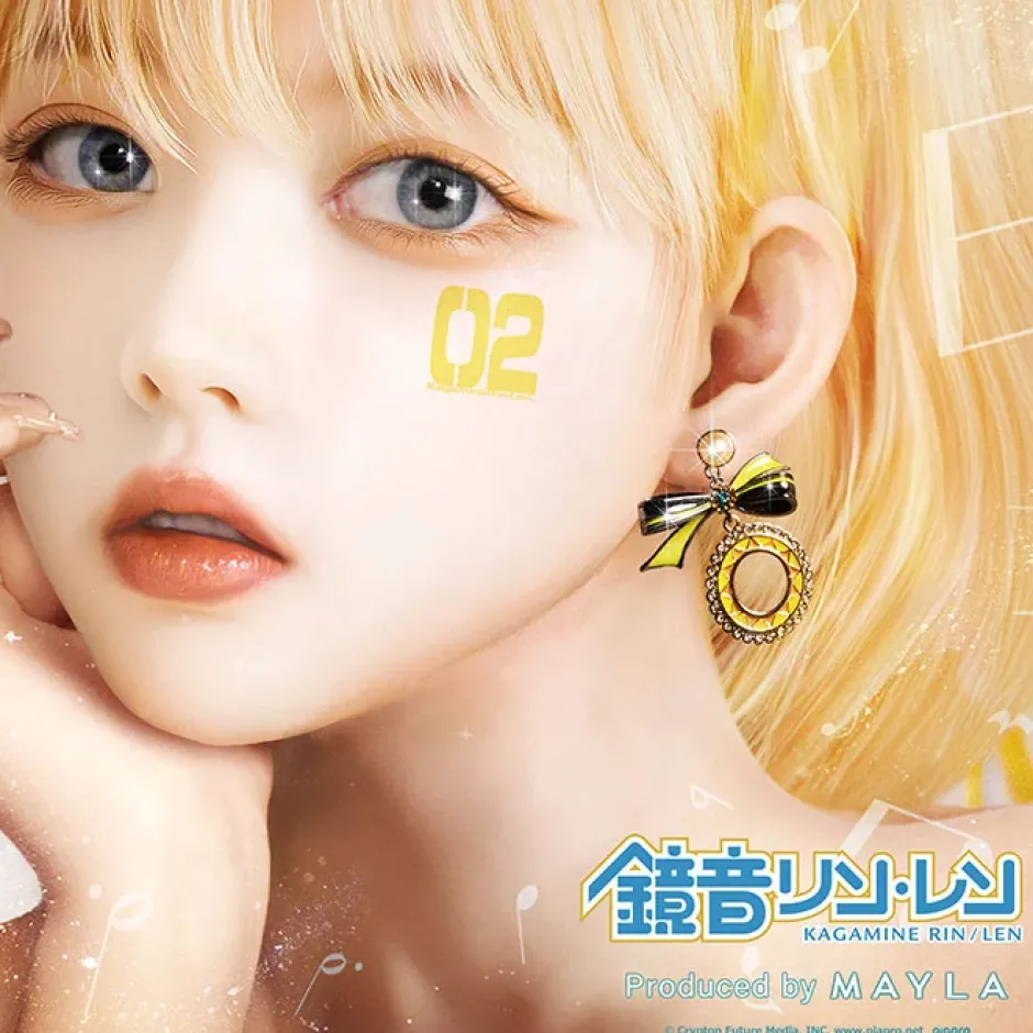 Jewelry & Hair Accessories>MAYLA Hatsune Miku & Kagamine Rin/Len Iconique Ear Objet ~Complete Set~ Kagamine Rin/Len