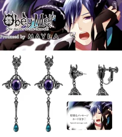 Jewelry & Hair Accessories>MAYLA Obey Me! Iconic Ear Object Belphegor