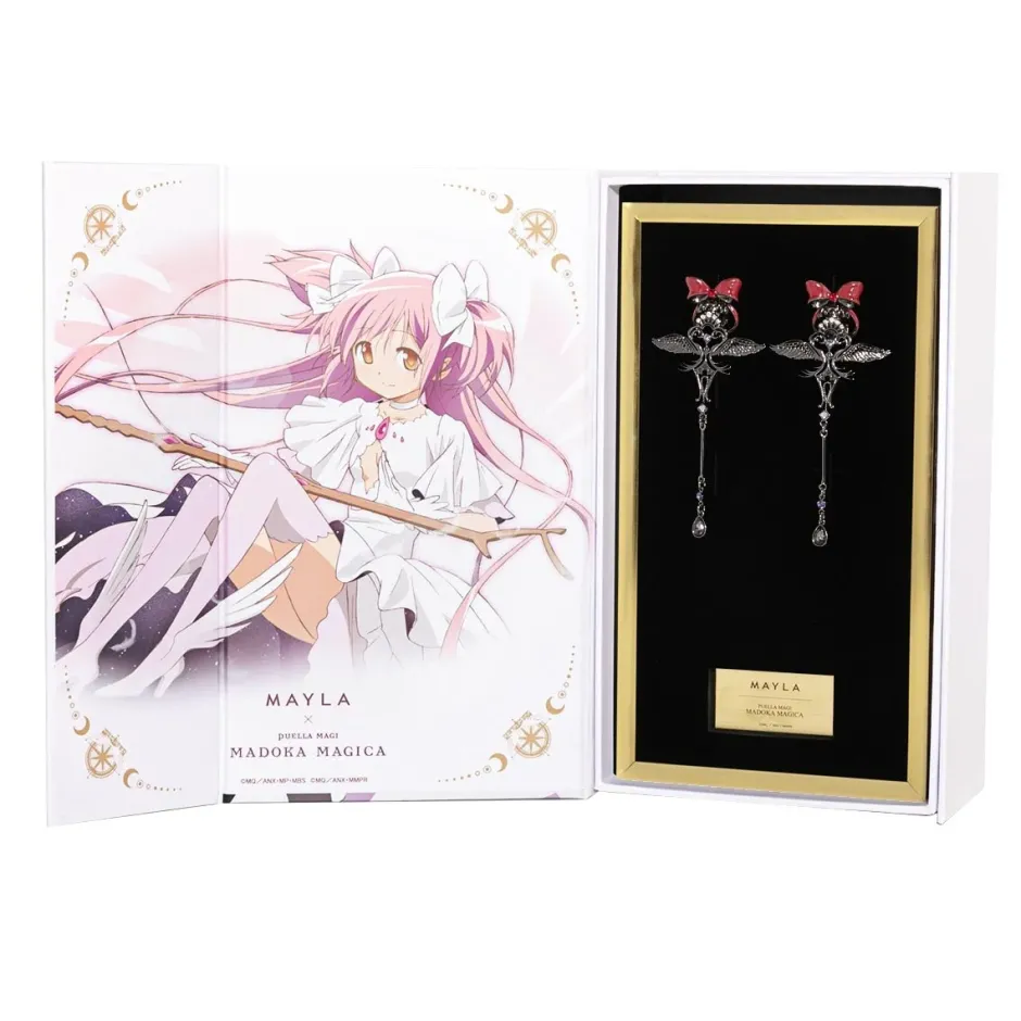 Jewelry & Hair Accessories>MAYLA Puella Magi Madoka Magica Iconic Ear Object Devil Homura