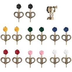 Jewelry & Hair Accessories>MAYLA Rozen Maiden Iconic Ear Object Clip-on Earrings Zenmai