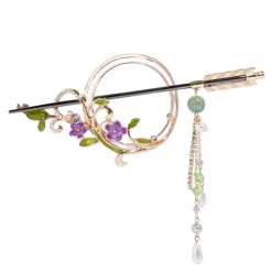 MAYLA Tsurune Iconique Hair Objet Majeste+ Kanzashi New