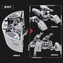 Mecha Beast in Cup Noodle Zodiac Mecha Series Rat Non-Scale Plastic Model Kit Best