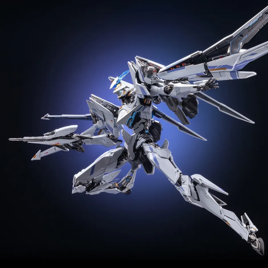 Action Figures>Mecha Break Illustrious-class UBP-R02T Falcon: Standard Type Non-Scale Alloy Action Figure