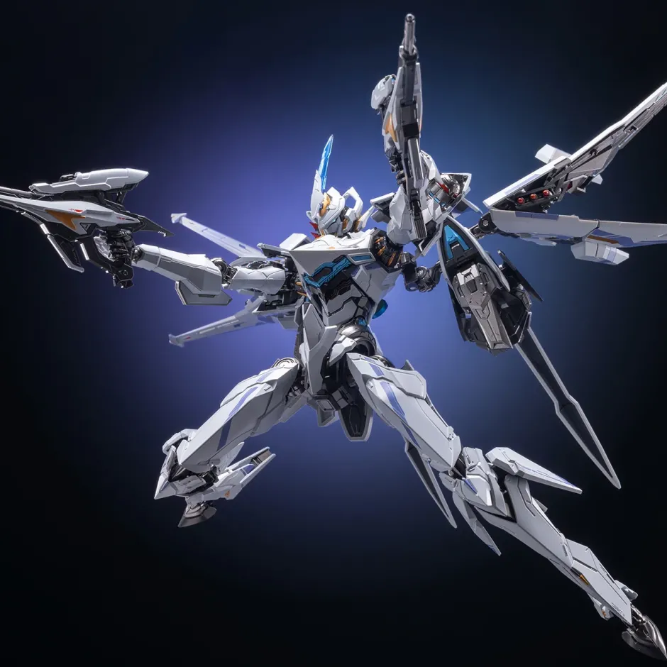 Action Figures>Mecha Break Illustrious-class UBP-R02T Falcon: Standard Type Non-Scale Alloy Action Figure