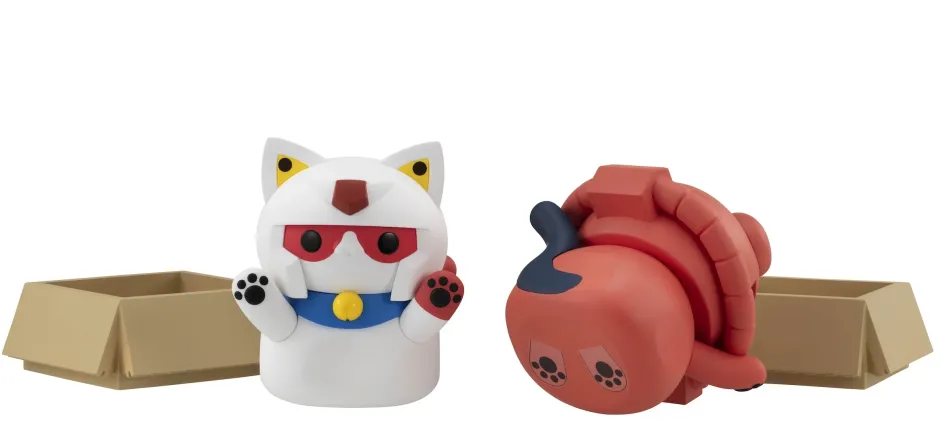 Soft Vinyl Figures>Mega Cat Project The Big Series Mobile Suit Gundam Nyandam