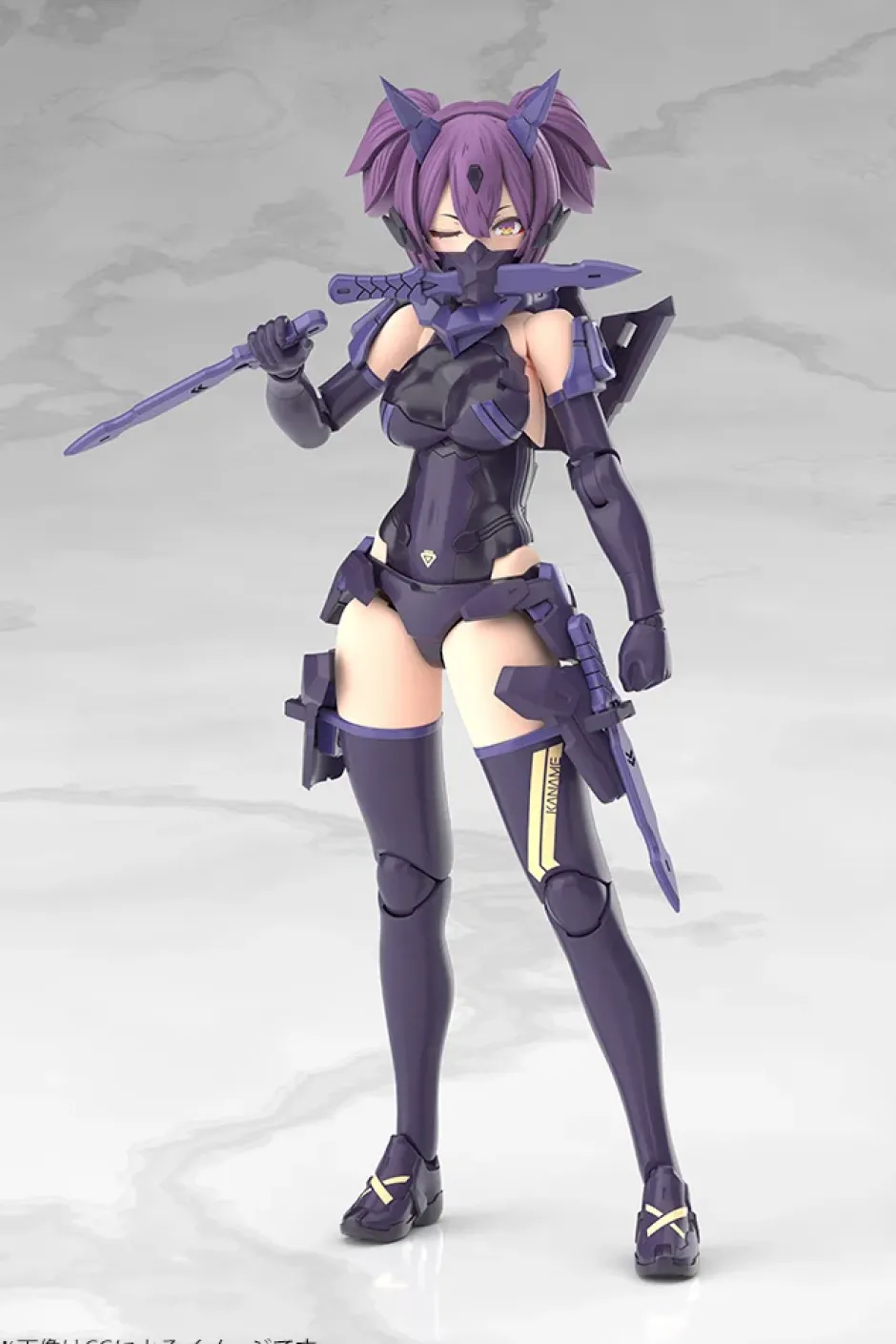 Plastic Models|Bishoujo Figures>Megami Device Asra Ninja Kaname: Shadow Edition Full Package