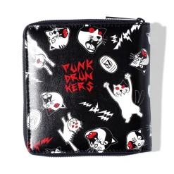 Meow Black Wallet Sale