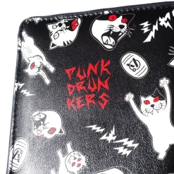 Meow Black Wallet Sale