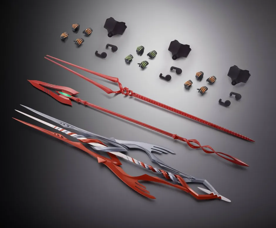 Action Figures>Metal Build Evangelion 3 Spears Set for Evangelion 30th with the spear Another color