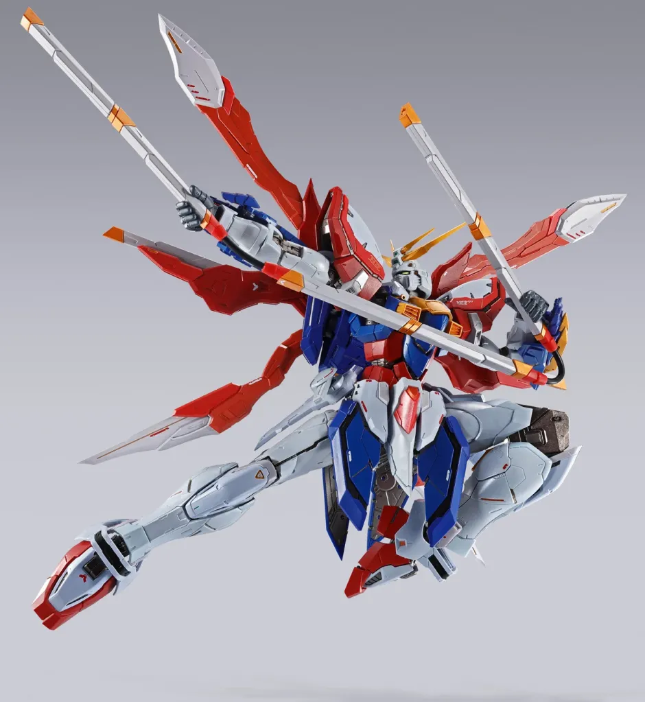 Action Figures>Metal Build Mobile Fighter G Gundam Burning Gundam & Burning Gundam Second