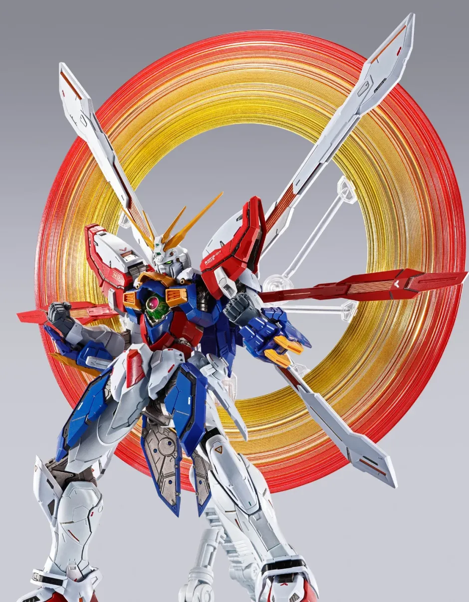 Action Figures>Metal Build Mobile Fighter G Gundam Burning Gundam & Burning Gundam Second