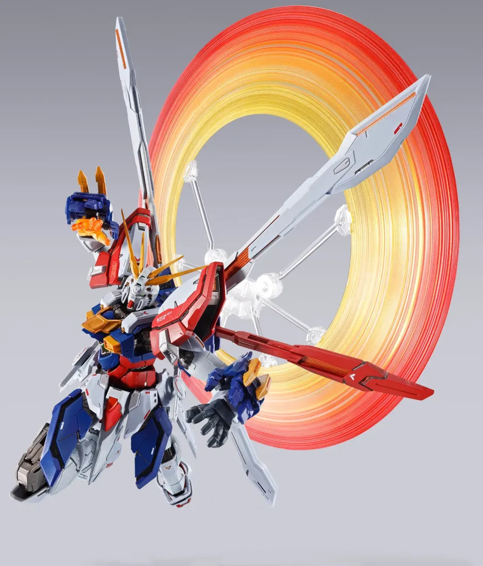 Action Figures>Metal Build Mobile Fighter G Gundam Burning Gundam & Burning Gundam Second
